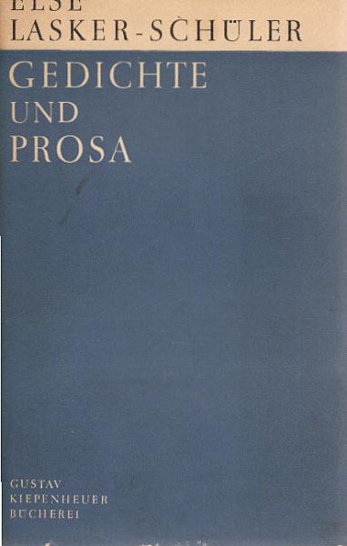 Gedichte und Prosa : Eine Ausw.