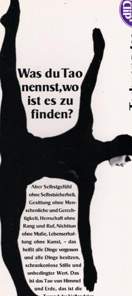 Was du Tao nennst, wo ist es zu finden? : Reden und Gleichnisse.