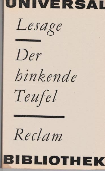 Der hinkende Teufel.