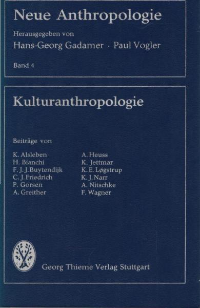 Kulturanthropologie.
