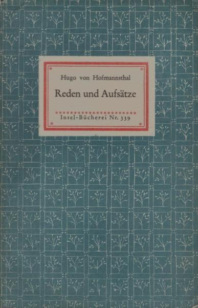 Reden und Aufsätze.