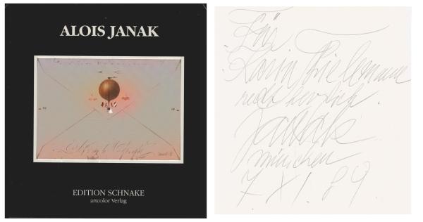 Alois Janak : Gouachen u. Farbradierungen.