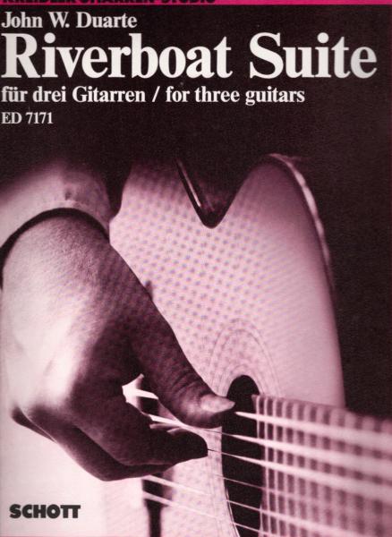Riverboat Suite für drei Gitarren. Opus 94.