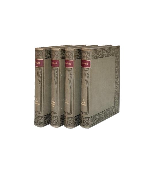 Wielands Werke. Bände 1-4 (komplett)