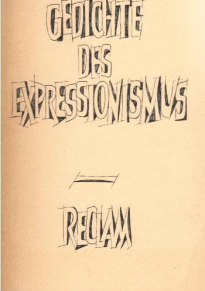 Gedichte des Expressionismus.