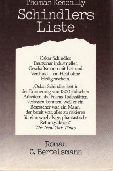Schindlers Liste : Roman.