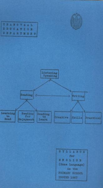Final Syllabus for English (Home Language) in the Primary School