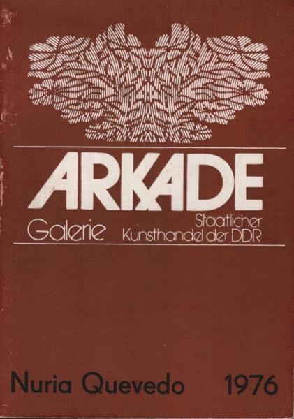 Galerie Arkade. Nuria Quevedo 1976