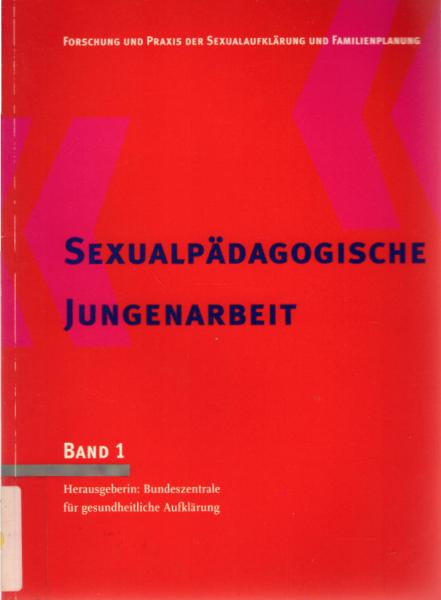 Sexualpädagogische Jungenarbeit : eine Expertise.