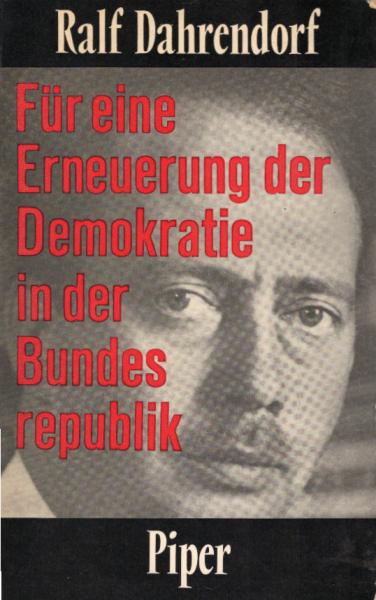 Für eine Erneuerung der Demokratie in der Bundesrepublik : 7 Reden u. andere Beiträge z. dt. Politik 1967 - 1968.
