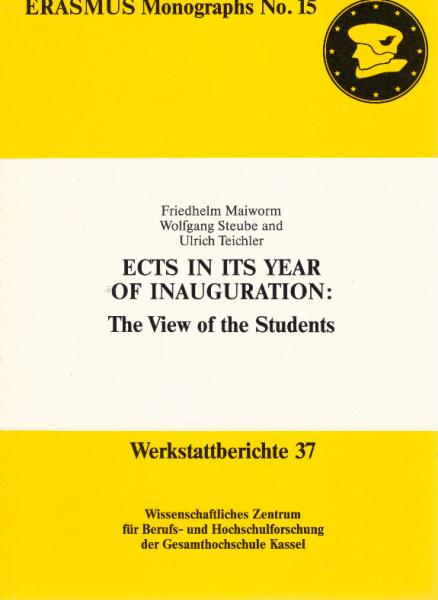 ECTS in its year of inauguration : the view of the students.