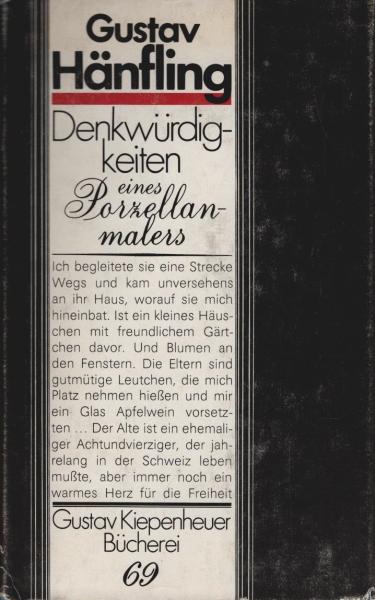 Denkwürdigkeiten eines Porzellanmalers.