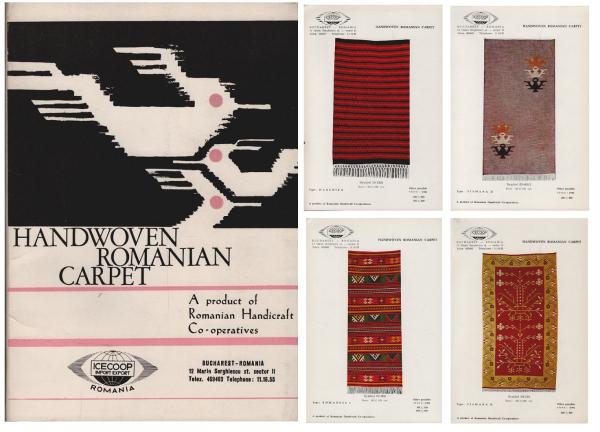 Handwoven Romanian Carpet