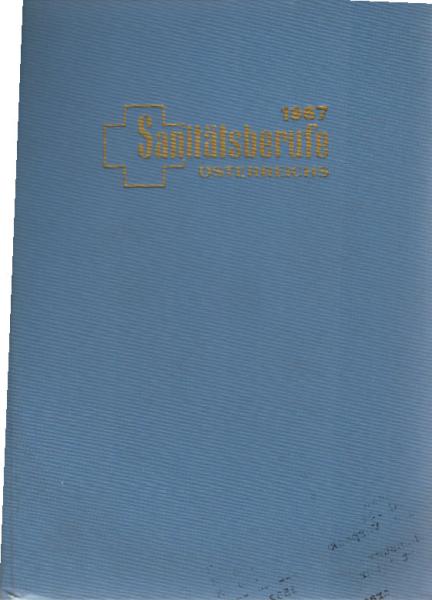 Handbuch für die Sanitätsberufe Österreichs Ausgabe 1967