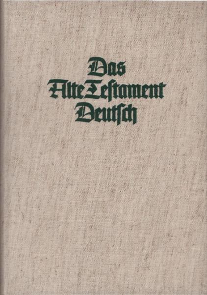 Das Alte Testament deutsch; Teil: Teilbd. 22., Der Prophet Hesekiel.