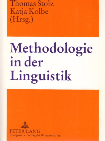 Methodologie in der Linguistik.
