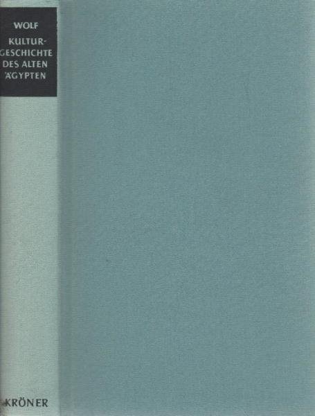Kulturgeschichte des Alten Ägypten.