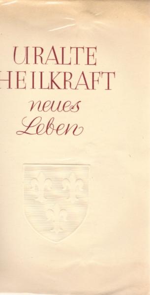 Uralte Heilkraft, neues Leben : Wiesbaden.