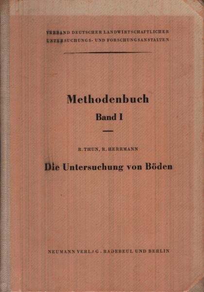 Die Untersuchung von Böden.