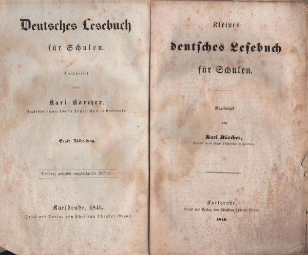 Kleines deutsches Lesebuch für Schulen.