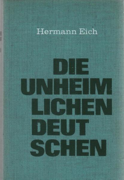 Die Unheimlichen Deutschen