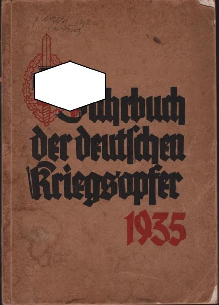 Jahrbuch der deutschen Kriegsopfer 1935
