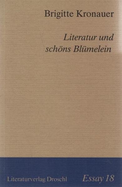 Literatur und schöns Blümelein.