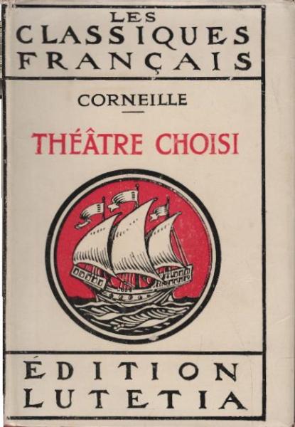 Théâtre Choisi Tome Premier