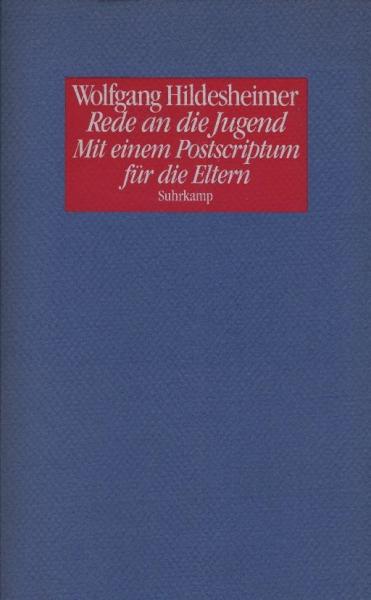 Rede an die Jugend : mit einem Postscriptum für die Eltern.