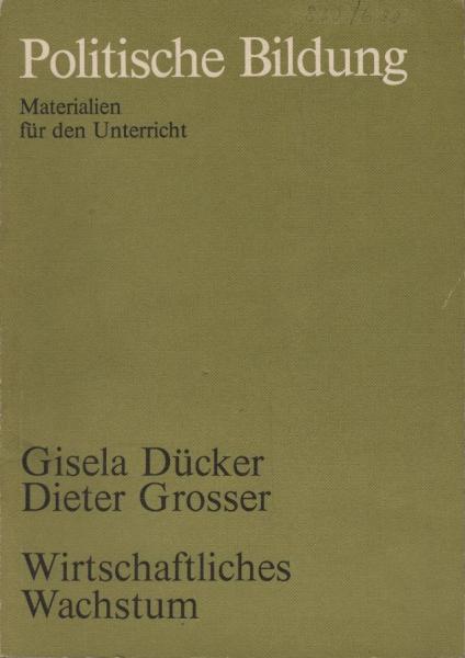 Wirtschaftliches Wachstum.
