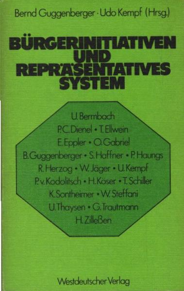 Bürgerinitiativen und repräsentatives System.