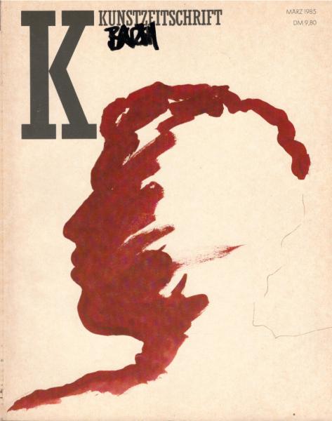 K - Kunstzeitschrift. Heft 1, Mai 1985.