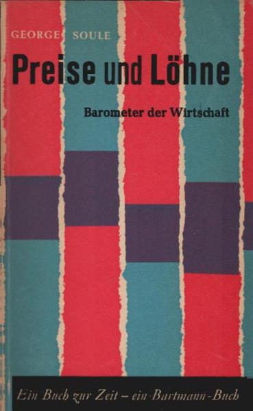 Preise und Löhne : Barometer d. Wirtschaft.