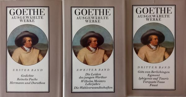 Gothe. Ausgewählte Werke in drei Bänden