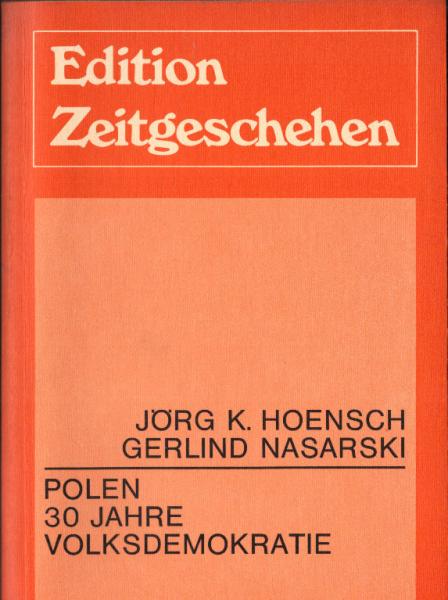 Polen 30[dreißig] Jahre Volksdemokratie.