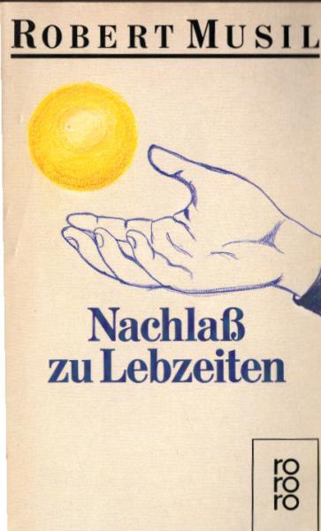 Nachlass zu Lebzeiten.