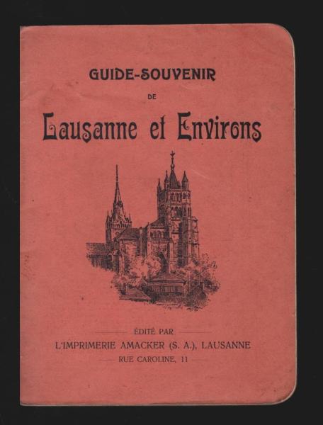 Guide-Souvenir de Lausanne et Environs
