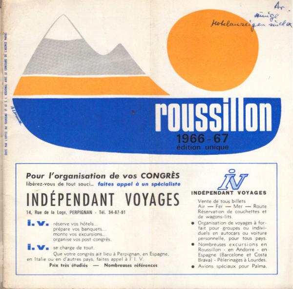 Roussillon 1966-67. Edition Unique.