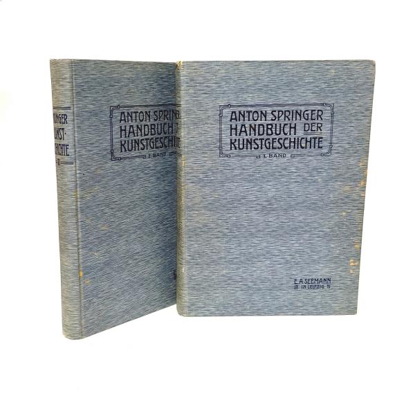 Handbuch der Kunstgeschichte, Band 1: Das Altertum; Bd. 2: Frühchristliche Kunst und Mittelalter.