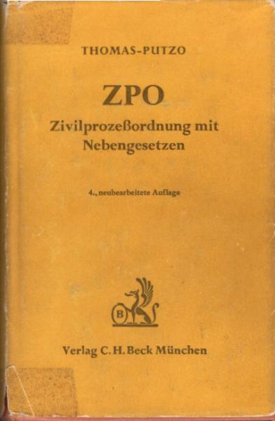 Zivilprozeßordnung; Teil: [Hauptwerk].