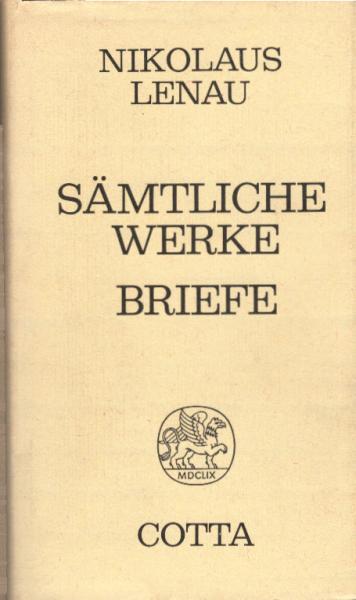 Sämtliche Werke; Briefe.