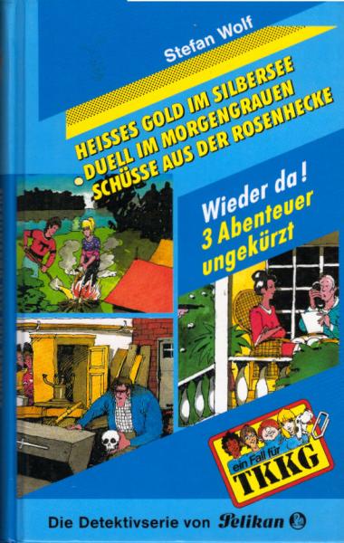 Ein Fall für TKKG, Dreifachbände, Bd.1, Heißes Gold im Silbersee