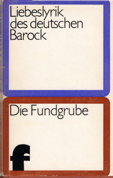 Liebeslyrik des deutschen Barock.