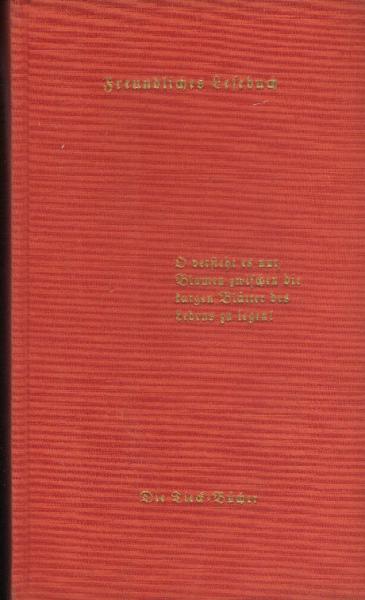 Freundliches Lesebuch.