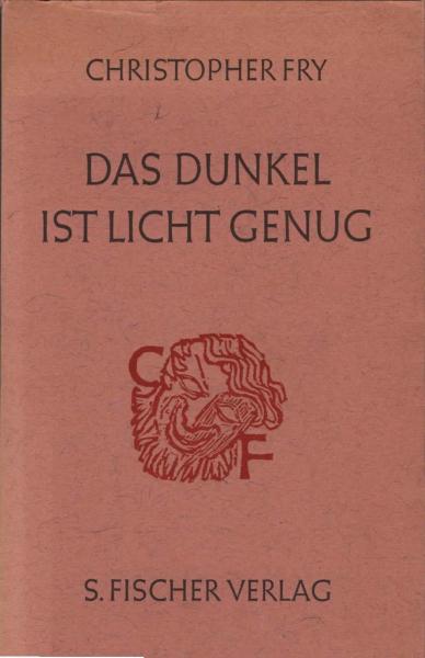 Das Dunkel ist Licht genug.