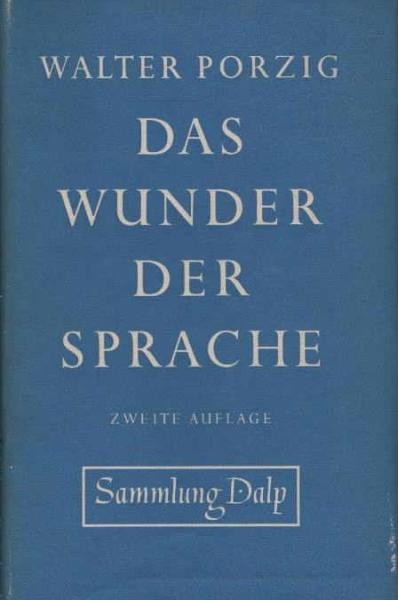 Das Wunder der Sprache.