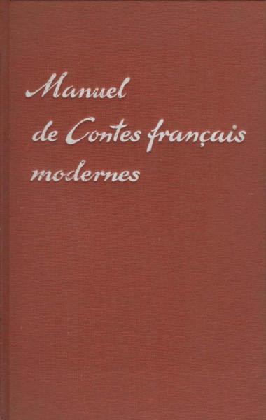 Manuel de contes français modernes.