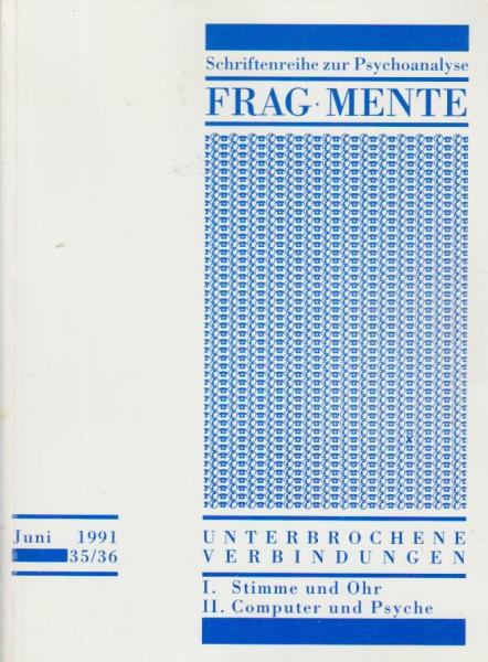 Unterbrochene Verbindungen.