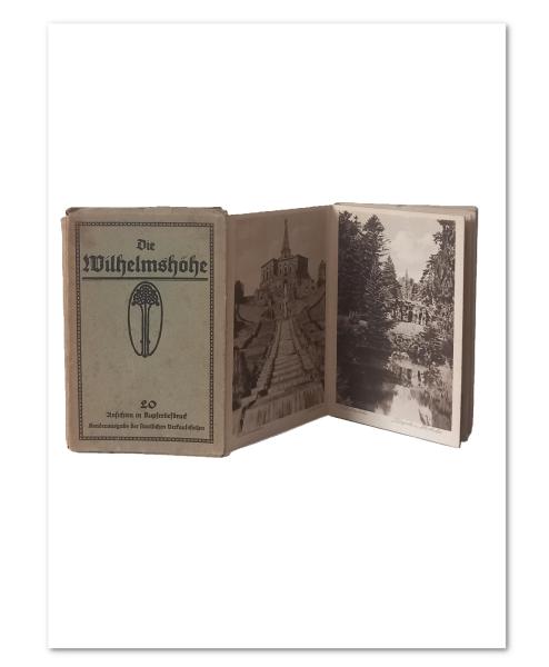 Die Wilhelmshöhe. 20 Ansichten in Kupfertiefdruck.