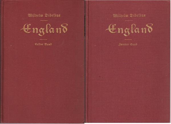 Dibelius, Wilhelm: England. 2 Bände.